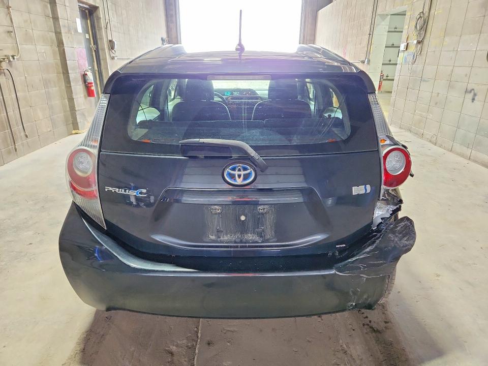 2013 Toyota Prius VIN JTDKDTB36D1536988 COPART salvage auction — REAR END, MN - CERT OF TITLE-SALVAGE, sold $2,500 on 2026-07-07 (photo 6)