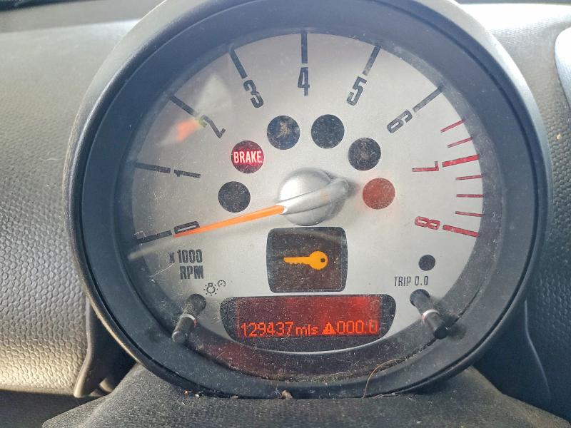 2013 Mini Cooper VIN WMWZC5C51DWM15993 COPART salvage auction — REAR END, Oh - Cert Of Title-Salvage, sold $375 on 2026-07-24 (photo 9)