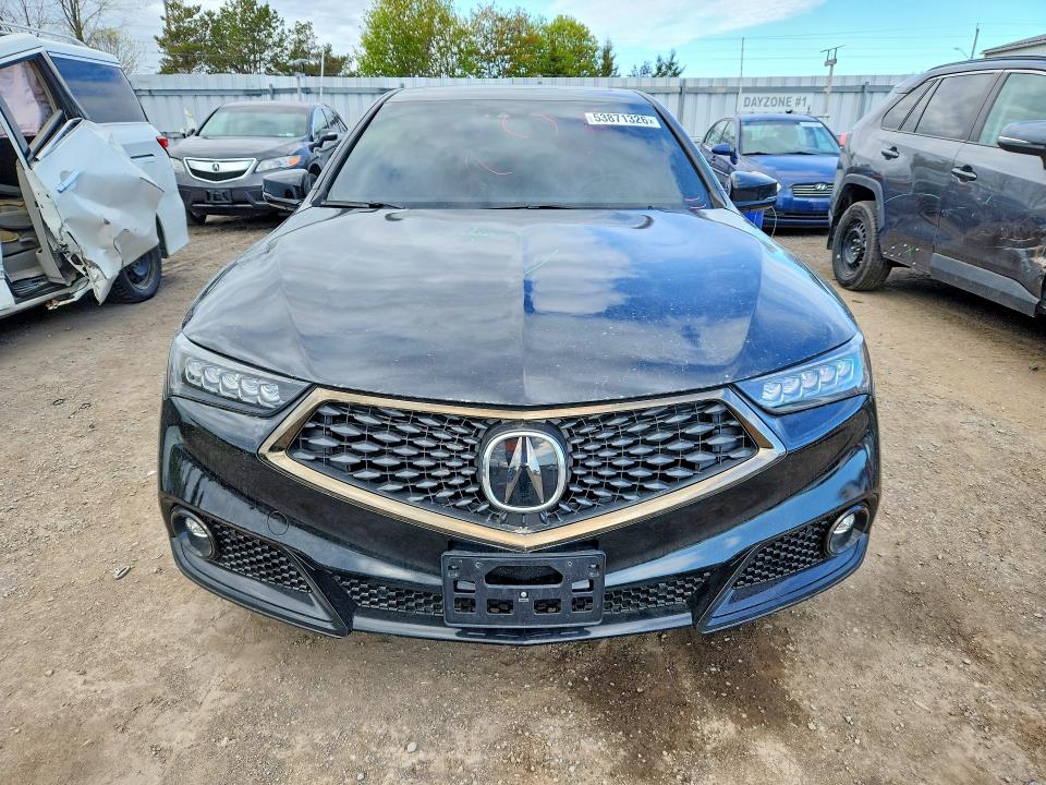 2020 Acura Tlx VIN 19UUB3F60LA802413 COPART salvage auction — VANDALISM, On - Permit No Brand - Unfit, sold $8,800 on 2026-07-23 (photo 5)
