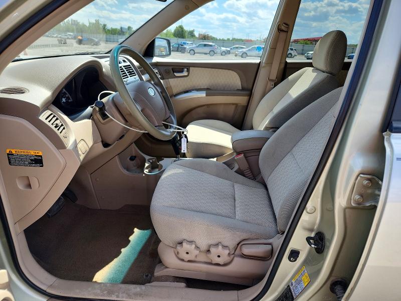 2007 Kia Sportage VIN KNDJE723377440057 COPART salvage auction — UNDERCARRIAGE, Il - Salvage Certificate, sold $275 on 2026-07-20 (photo 7)