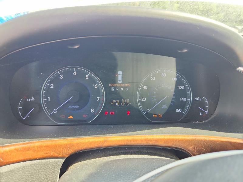 2011 Hyundai Equus VIN KMHGH4JF2BU029055 COPART salvage auction — ALL OVER, AR - CERTIFICATE OF TITLE, sold $175 on 2026-07-09 (photo 9)