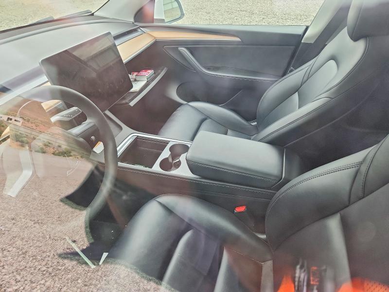 2023 Tesla Model y VIN 7SAYGDEE2PF895726 COPART salvage auction — FRONT END, Nv - Salvage Title, sold $9,700 on 2026-07-30 (photo 8)