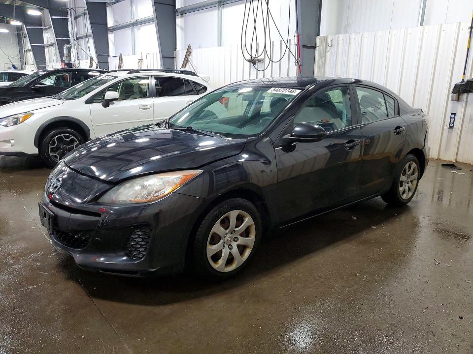 2012 Mazda 3 VIN JM1BL1UF5C1526787 COPART salvage auction — FRONT END, Mn - Cert Of Title-Prior Salvage, sold $1,700 on 2026-07-07 (photo 1)