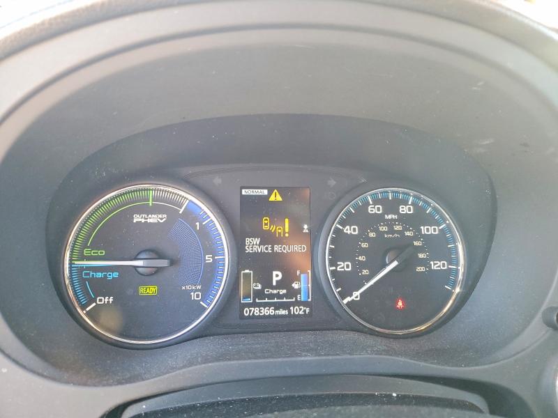 2022 Mitsubishi Outlander VIN JA4J2VA78NZ028875 COPART salvage auction — FRONT END, Tx - Salvage Vehicle Title, sold $9,300 on 2026-07-17 (photo 9)