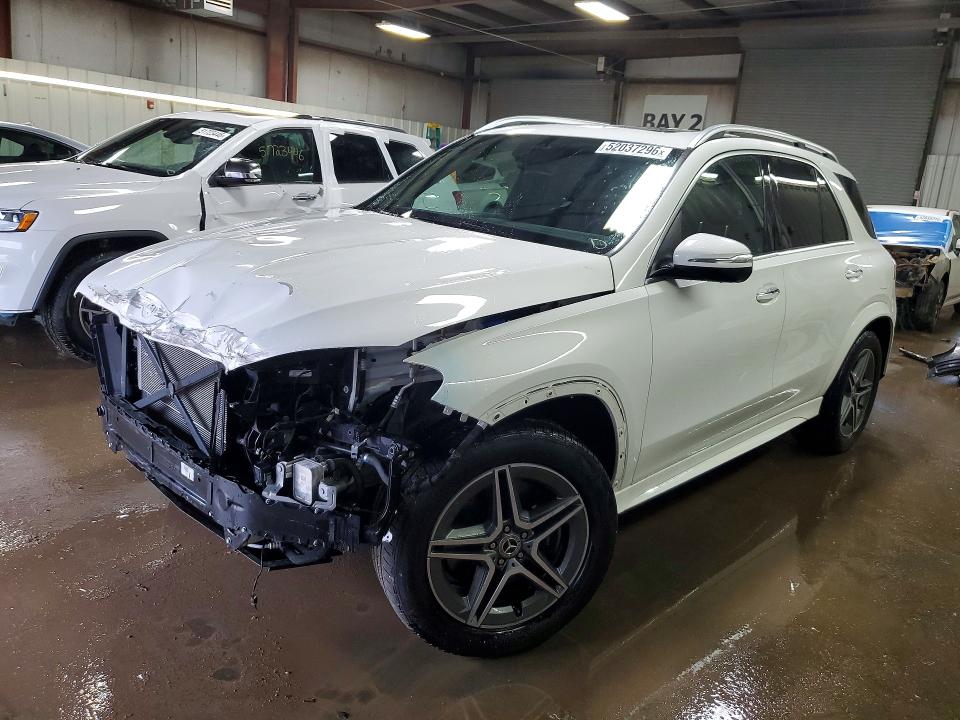 2025 Mercedes-benz Gle VIN 4JGFB4GB9SB319208 COPART salvage auction — FRONT END, Il - Salvage Certificate, sold $33,250 on 2026-07-30 (photo 1)