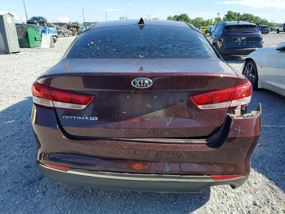 2018 Kia VIN 5XXGT4L32JG214958 COPART salvage auction — REAR END, Fl - Cert Of Title Slvg Rebuildable, sold $1,850 on 2026-07-31 (photo 6)