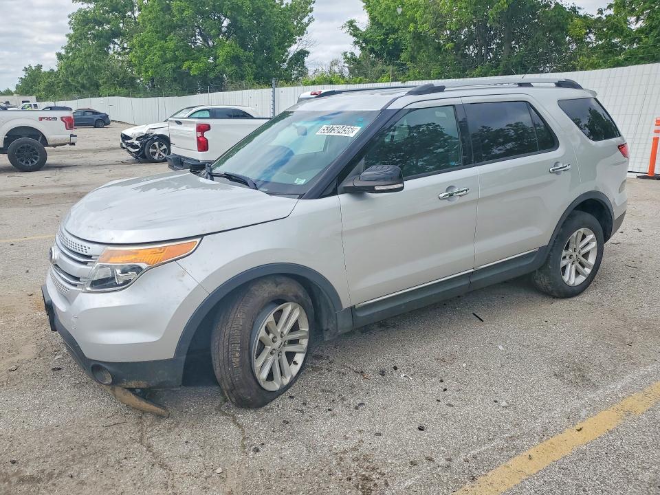 2015 Ford Explorer VIN 1FM5K8D86FGA88787 COPART salvage auction — FRONT END, Va - Certificate Of Title, sold $600 on 2026-07-07 (photo 1)