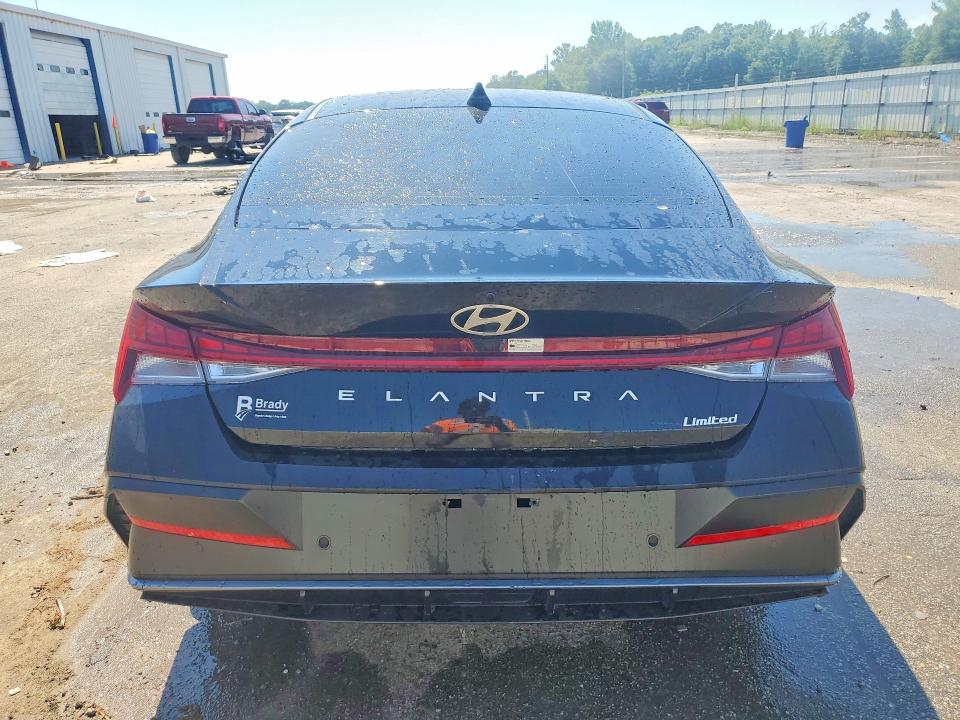 2024 Hyundai Elantra VIN KMHLP4DG5RU733833 COPART salvage auction — FRONT END, Al - Certificate Of Title, sold $6,200 on 2026-07-02 (photo 6)