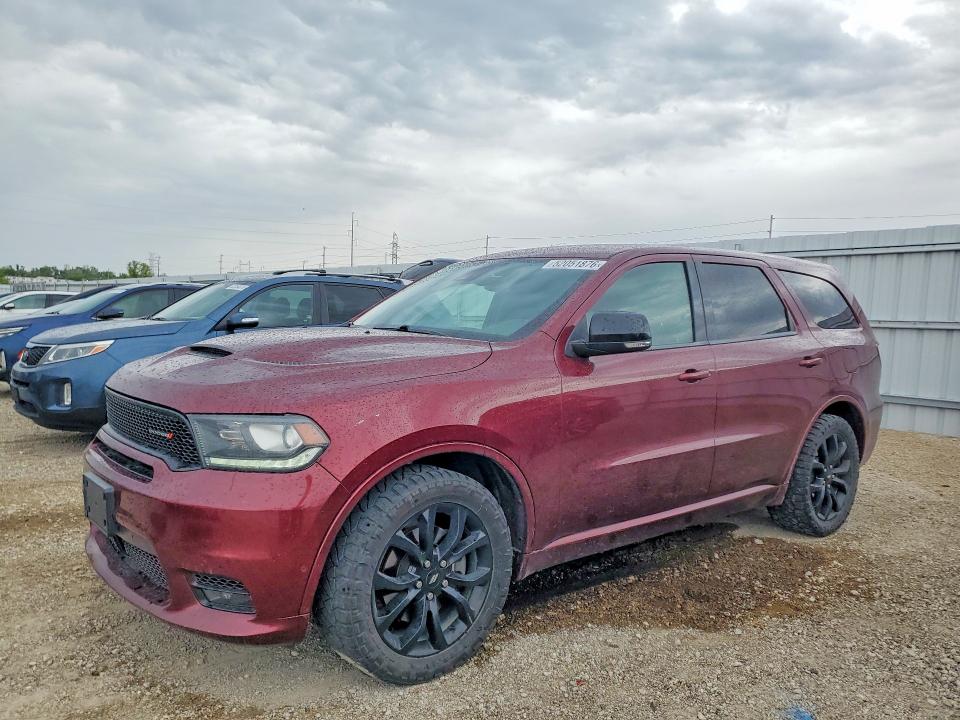 2019 Dodge Durango VIN 1C4SDJCT2KC777158 — COPART salvage auction photo