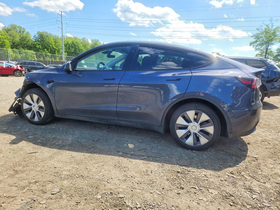 2023 Tesla Model y VIN 7SAYGDEE4PA164227 COPART salvage auction — FRONT END, MD - CERT OF SALVAGE > 75% DAMAGE, sold $10,300 on 2026-07-28 (photo 2)