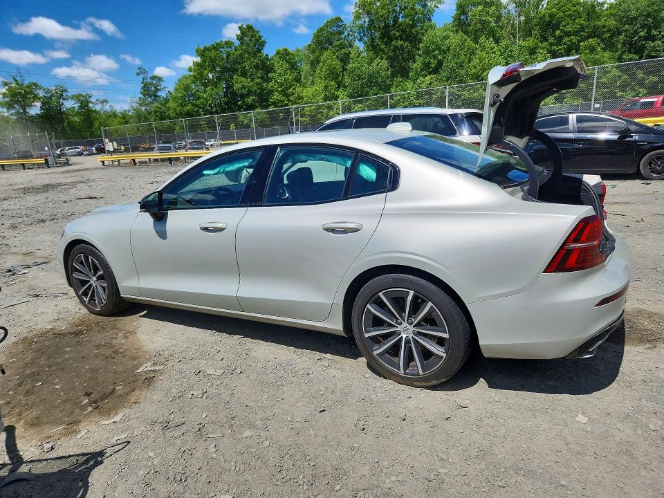 2021 Volvo S60 VIN 7JR102TZ2MG107821 COPART salvage auction — REAR END, Md - Cert Of Salvage > 75% Damage, sold $7,100 on 2026-07-02 (photo 2)