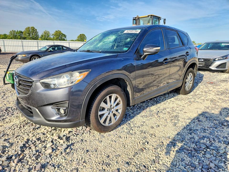 2016 Mazda Cx-5 VIN JM3KE4CY2G0782175 COPART salvage auction — HAIL, Mo - Salvage Certificate Of Title, sold $2,850 on 2026-07-27 (photo 1)