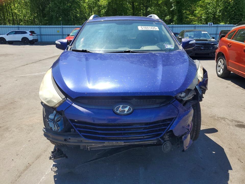 2013 Hyundai Tucson VIN KM8JUCAC7DU693467 COPART salvage auction — FRONT END, NJ - CERT OF TITLE-SALVAGE, sold $1,600 on 2026-07-28 (photo 5)