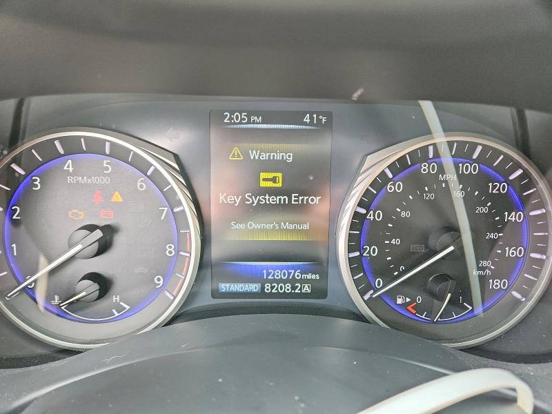 2014 Infiniti VIN JN1BV7AR9EM706886 COPART salvage auction — REAR END, Mn - Cert Of Title-Salvage, sold $1,200 on 2026-07-13 (photo 9)
