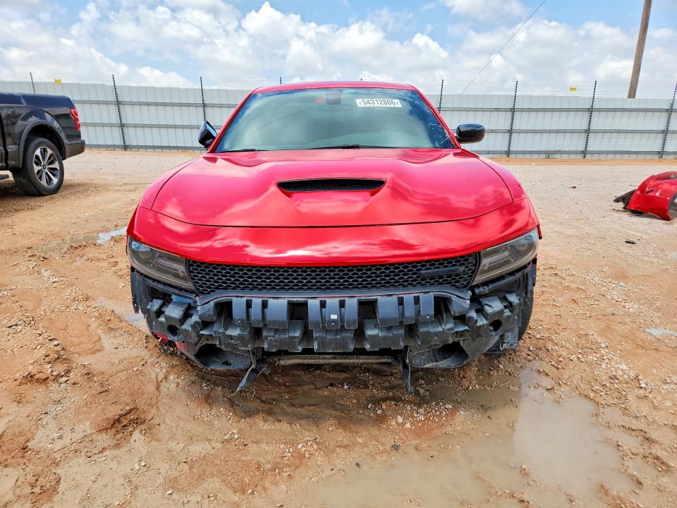2021 Dodge Charger VIN 2C3CDXCT0MH671139 COPART salvage auction — FRONT END, TX - CERTIFICATE OF TITLE, sold $9,600 on 2026-07-29 (photo 5)