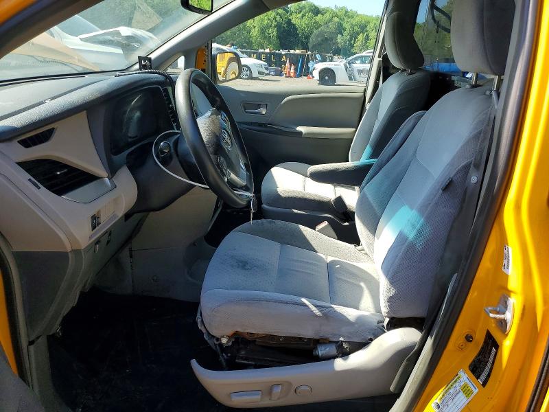 2016 Toyota Sienna VIN 5TDKK3DC4GS764014 COPART salvage auction — FRONT END, Ny - Certificate Of Title, sold $1,050 on 2026-07-28 (photo 7)