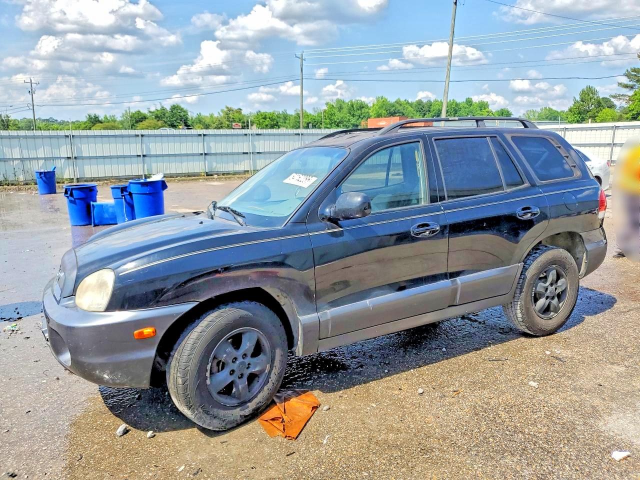 2006 Hyundai Santa Fe VIN KM8SC13D06U050141 COPART salvage auction — Front End, AL - CERT OF TITLE-SALVAGE TITLE, sold $600 on 2026-07-09 (photo 1)