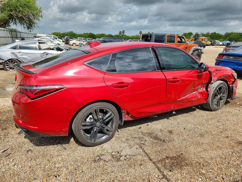 2026 Acura Integra VIN 19UDE4H63TA004952 COPART salvage auction — FRONT END, Tx - Salvage Vehicle Title, sold $12,800 on 2026-07-08 (photo 3)