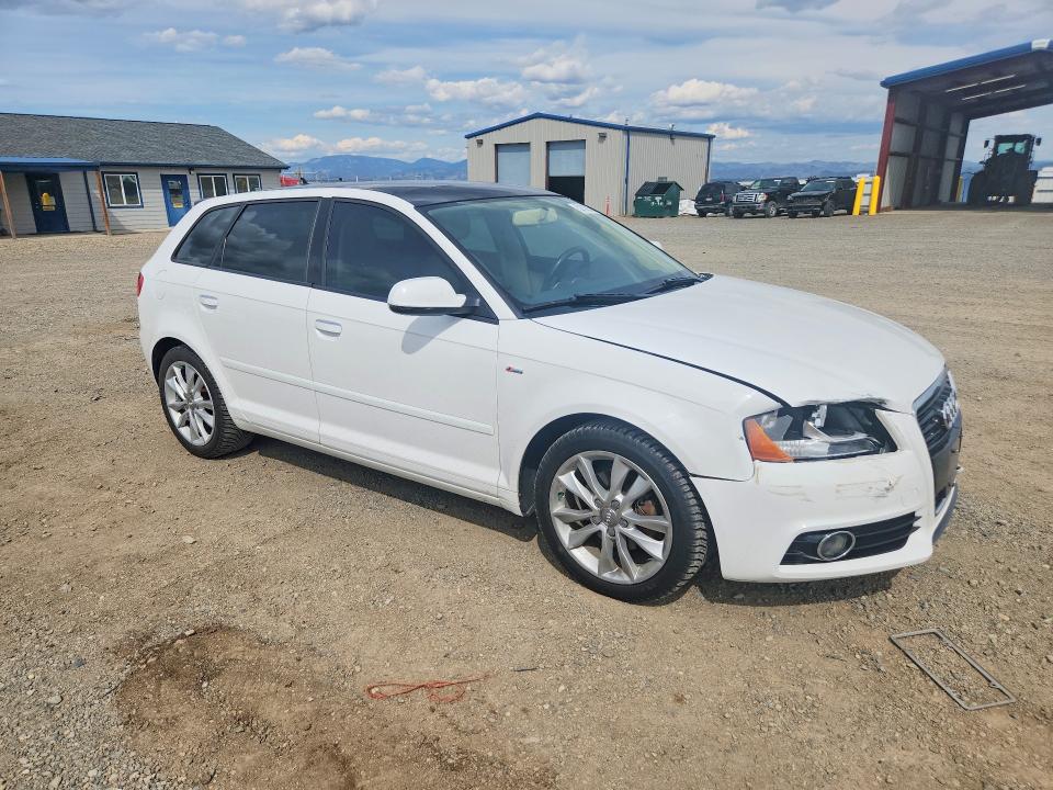 2013 Audi A3 VIN WAUBJAFM9DA022744 COPART salvage auction — FRONT END, ID - SALVAGE CERTIFICATE OF TITLE, sold $550 on 2026-07-28 (photo 4)