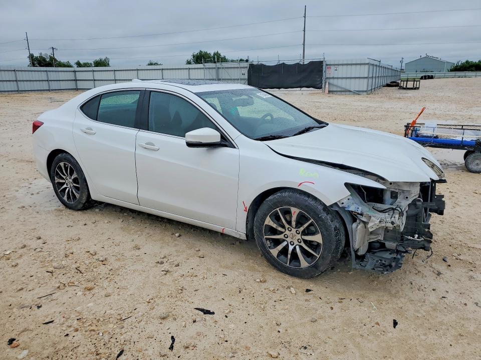 2017 Acura Tlx VIN 19UUB1F3XHA009282 COPART salvage auction — FRONT END, Tx - Salvage Vehicle Title, sold $2,000 on 2026-07-02 (photo 4)
