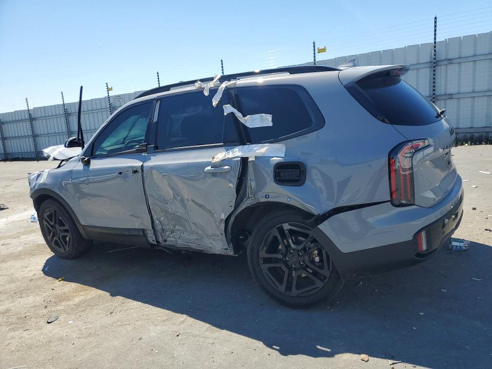 2025 Kia Telluride VIN 5XYP5DGC0SG584422 COPART salvage auction — ALL OVER, Ca - Salvage Certificate, sold $7,100 on 2026-07-02 (photo 2)