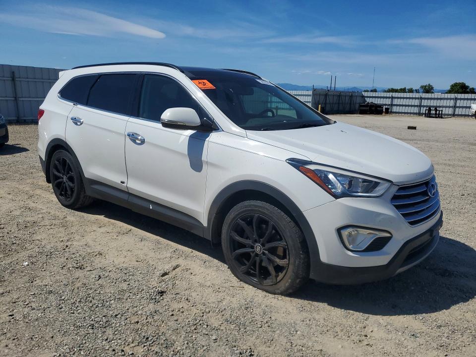 2014 Hyundai Santa fe VIN KM8SRDHF4EU088187 COPART salvage auction — SIDE, Ca - Salvage Certificate, sold $2,100 on 2026-07-10 (photo 4)