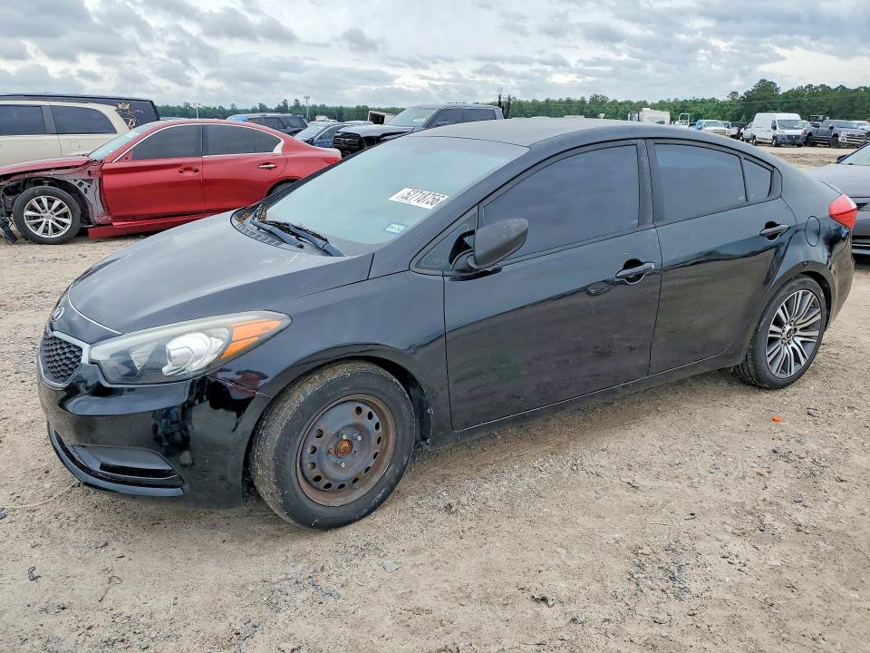 2016 Kia Forte VIN KNAFK4A6XG5577000 COPART salvage auction — SIDE, Tx - Certificate Of Title, sold $875 on 2026-07-02 (photo 1)