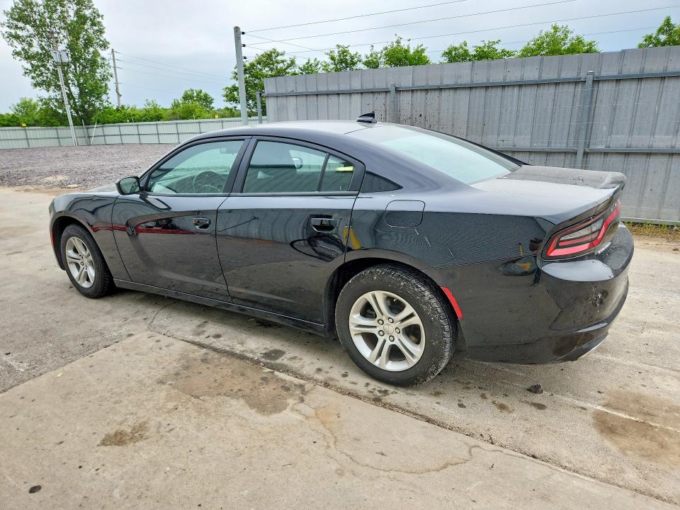 2023 Dodge Charger VIN 2C3CDXBG8PH572030 COPART salvage auction — WATER/FLOOD, Va - Cert Of Title-Salvage Rebuilt, sold $7,700 on 2026-07-28 (photo 2)