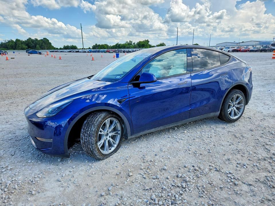 2024 Tesla VIN 7SAYGAEE0RF019822 COPART salvage auction — UNDERCARRIAGE, Tx - Salvage Vehicle Title, sold $13,300 on 2026-07-09 (photo 1)