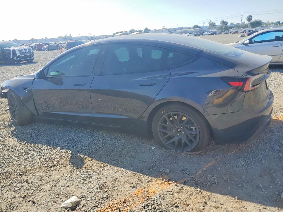 2024 Tesla Model 3 VIN 5YJ3E1EA6RF837002 COPART salvage auction — FRONT END, CA - SALVAGE CERTIFICATE, sold $9,300 on 2026-07-28 (photo 2)