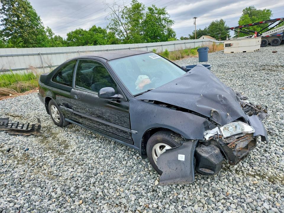 1994 Honda Civic VIN 1HGEJ2123RL000649 COPART salvage auction — FRONT END, Nc - Salvage Certificate Of Title, sold $500 on 2026-07-22 (photo 4)