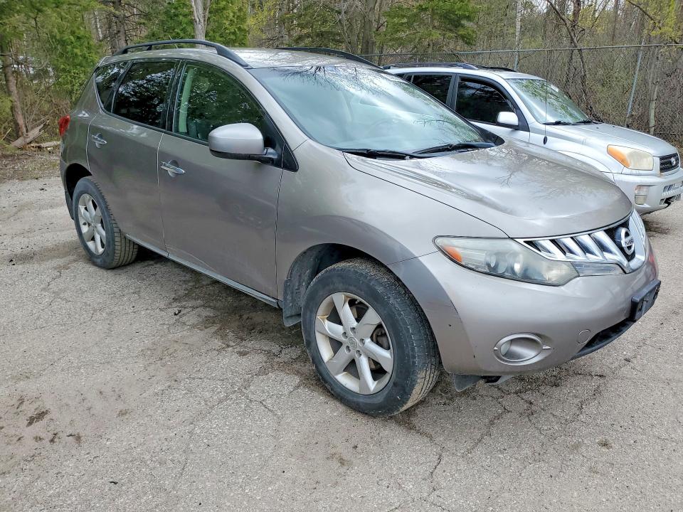 2009 Nissan Murano VIN JN8AZ18W69W208388 COPART salvage auction — REAR END, On - Permit No Brand - Unfit, sold $400 on 2026-07-23 (photo 4)