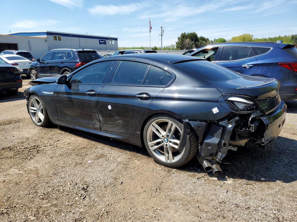 2017 BMW 6er VIN WBA6D6C56HG388313 COPART salvage auction — FRONT END, On - Permit Salvage, sold $200 on 2026-07-30 (photo 2)
