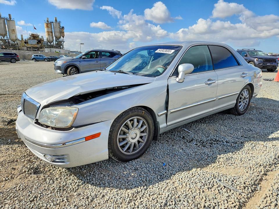 2004 Hyundai Xg VIN KMHFU45E04A320697 COPART salvage auction — FRONT END, CA - SALVAGE CERTIFICATE, sold $125 on 2026-07-31 (photo 1)