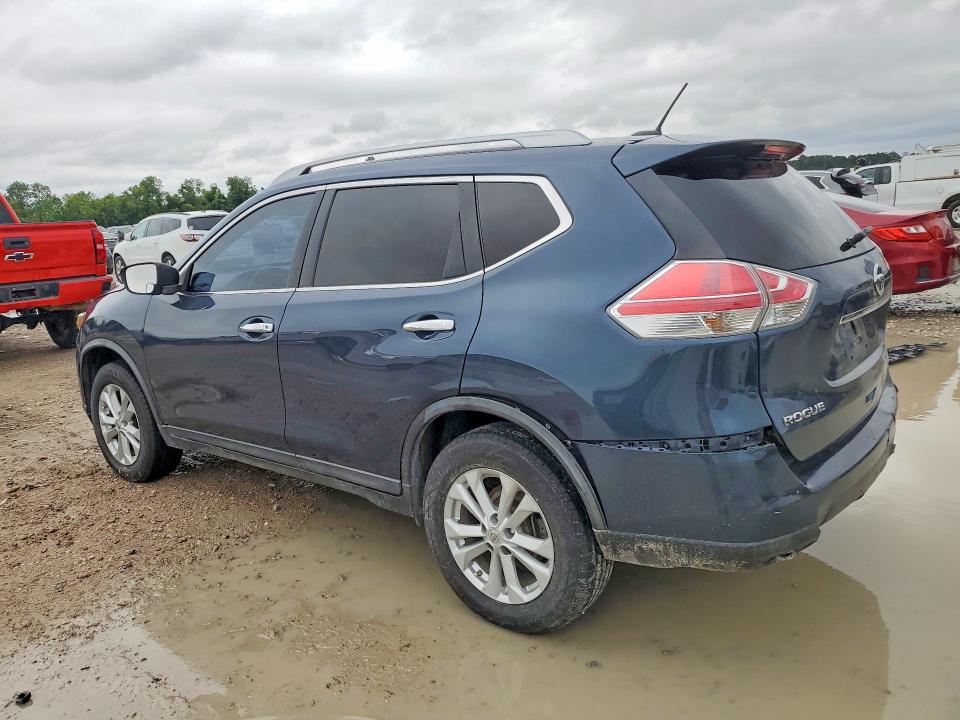 2016 Nissan Rogue VIN KNMAT2MT9GP679201 COPART salvage auction — FRONT END, Tx - Salvage Vehicle Title, sold $150 on 2026-07-24 (photo 2)