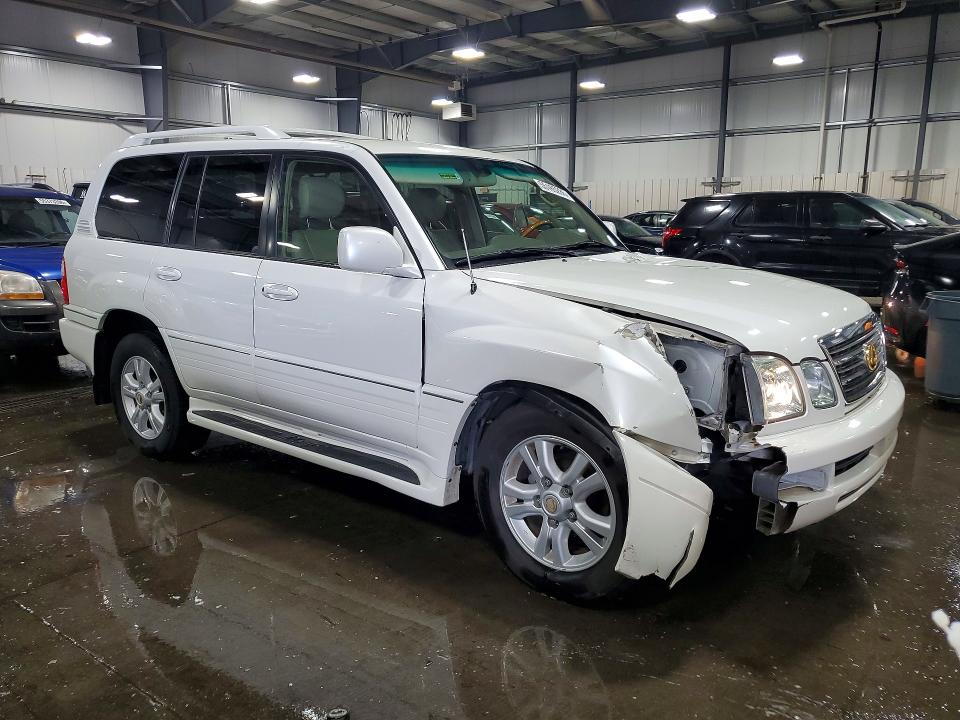 2005 Lexus Lx VIN JTJHT00W653550983 COPART salvage auction — FRONT END, Mn - Cert Of Title-Salvage, sold $8,800 on 2026-07-07 (photo 4)