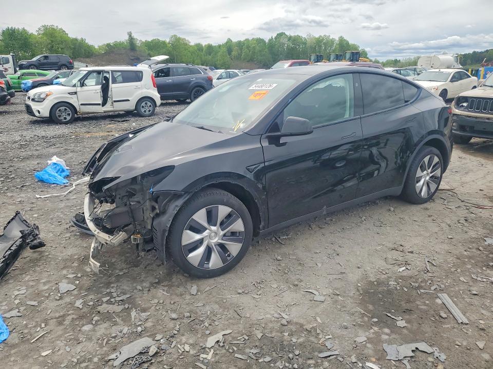2023 Tesla VIN 7SAYGDEE5PA190884 COPART salvage auction — FRONT END, Pa - Certificate Of Salvage, sold $6,800 on 2026-07-15 (photo 1)