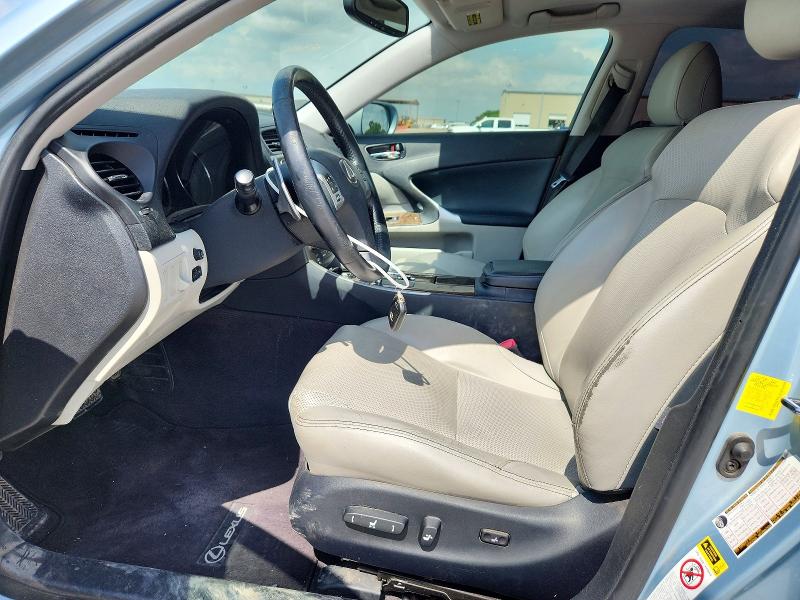 2011 Lexus Is VIN JTHBF5C22B5153758 COPART salvage auction — HAIL, Tx - Certificate Of Title, sold $4,100 on 2026-07-13 (photo 7)