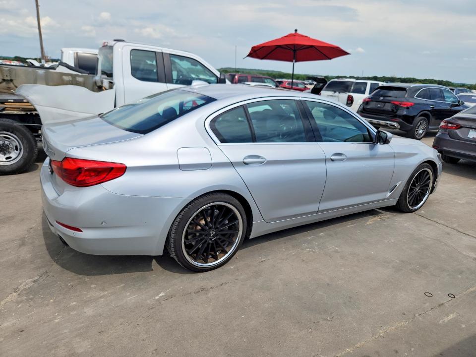 2019 BMW 5er VIN WBAJA5C56KG900673 COPART salvage auction — NORMAL WEAR, Tx - Certificate Of Title (P), sold $7,900 on 2026-07-29 (photo 3)