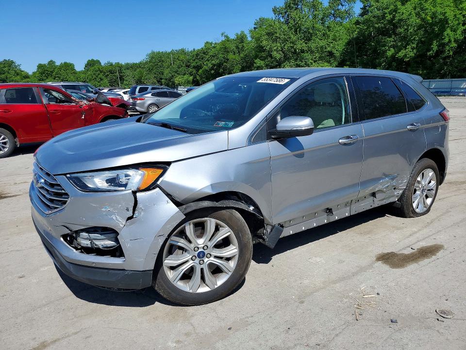 2022 Ford Edge VIN 2FMPK4K96NBA34120 COPART salvage auction — MECHANICAL, Pa - Certificate Of Salvage, sold $4,350 on 2026-07-02 (photo 1)