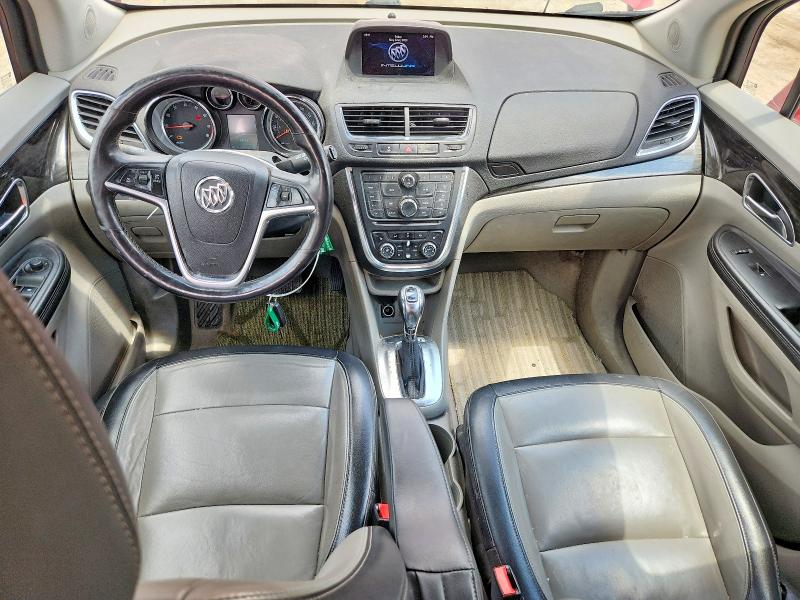 2016 Buick Encore VIN KL4CJCSB2GB750048 COPART salvage auction — HAIL, Ks - Cert Of Title-Salvage, sold $1,050 on 2026-07-22 (photo 8)