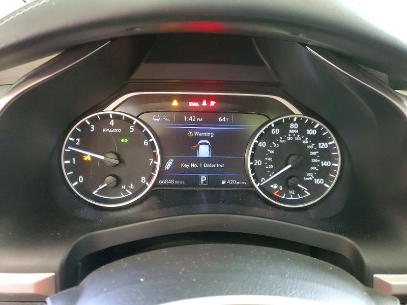 2020 Nissan Murano VIN 5N1AZ2DS3LN111341 COPART salvage auction — FRONT END, Mn - Cert Of Title-Salvage, sold $3,650 on 2026-07-02 (photo 9)