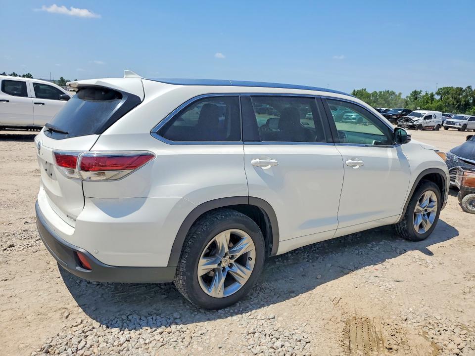2014 Toyota VIN 5TDYKRFH0ES035818 COPART salvage auction — SIDE, Tx - Salvage Vehicle Title, sold $6,600 on 2026-07-17 (photo 3)