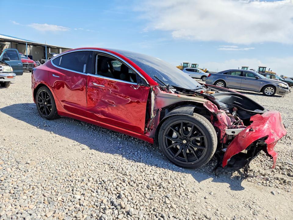 2020 Tesla Model 3 VIN 5YJ3E1EB1LF801282 COPART salvage auction — FRONT END, Co - Public - Salvage Title, sold $4,600 on 2026-07-16 (photo 4)