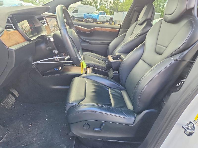 2017 Tesla Model x VIN 5YJXCBE20HF055203 COPART salvage auction — FRONT END, Or - Salvage Title Certificate, sold $6,600 on 2026-07-06 (photo 7)