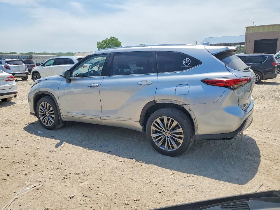2021 Toyota VIN 5TDFZRBH1MS098708 COPART salvage auction — REAR END, Ks - Cert Of Title-Salvage, sold $300 on 2026-07-30 (photo 2)