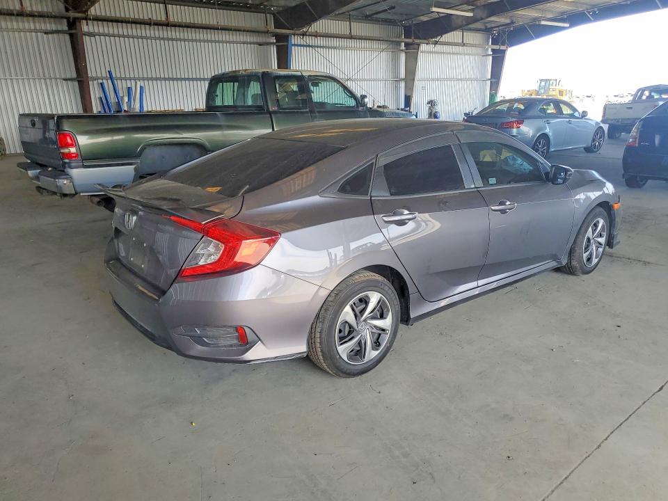 2021 Honda Civic VIN 2HGFC2F61MH545006 COPART salvage auction — FRONT END, Ca - Salvage Certificate, sold $3,300 on 2026-07-02 (photo 3)