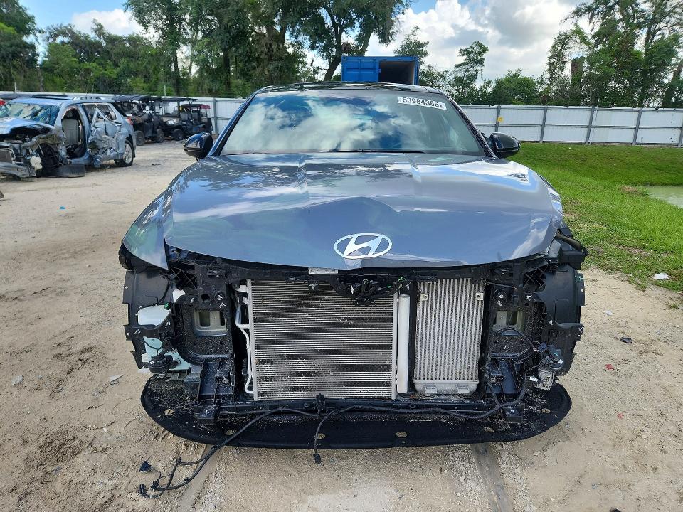 2024 Hyundai Sonata VIN KMHL54JC9RA373913 COPART salvage auction — FRONT END, Fl - Certificate Of Destruction, sold $6,900 on 2026-07-14 (photo 5)