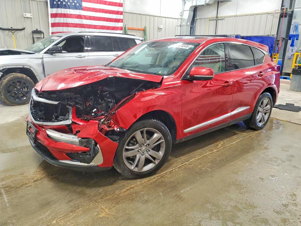 2020 Acura Rdx VIN 5J8TC2H72LL030817 COPART salvage auction — FRONT END, Pa - Certificate Of Salvage, sold $5,200 on 2026-07-22 (photo 1)