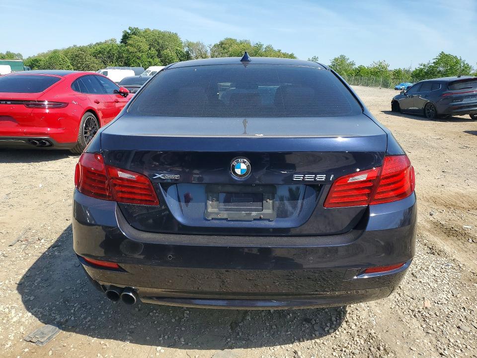 2016 BMW 5er VIN WBA5A7C58GG643200 COPART salvage auction — FRONT END, Md - Cert Of Salvage < 75% Damage, sold $3,250 on 2026-07-02 (photo 6)